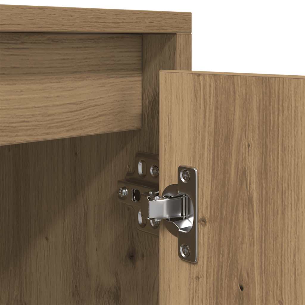 Dulap TV, stejar artizanal, 188,5x41x50 cm, lemn prelucrat GartenMobel Dekor