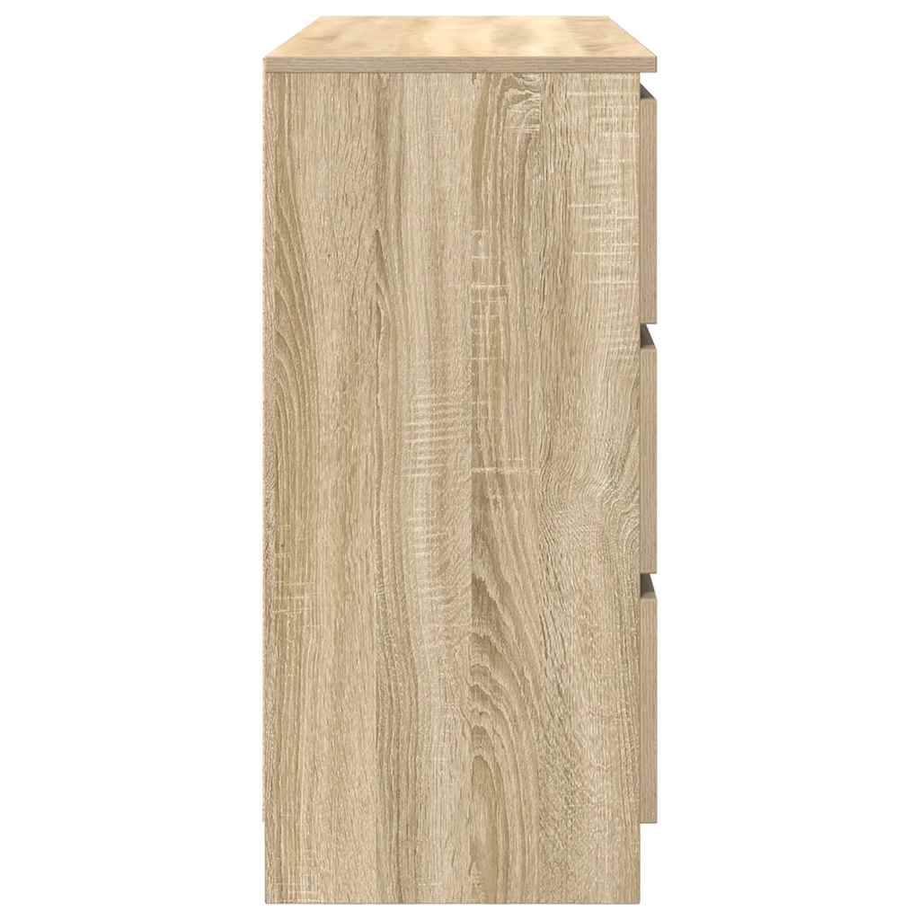 Servantă, stejar sonoma, 100x35x76 cm, lemn prelucrat GartenMobel Dekor