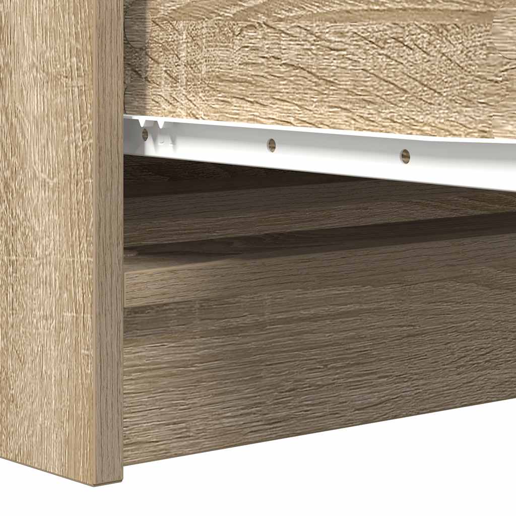 Servantă, stejar sonoma, 100x35x76 cm, lemn prelucrat GartenMobel Dekor