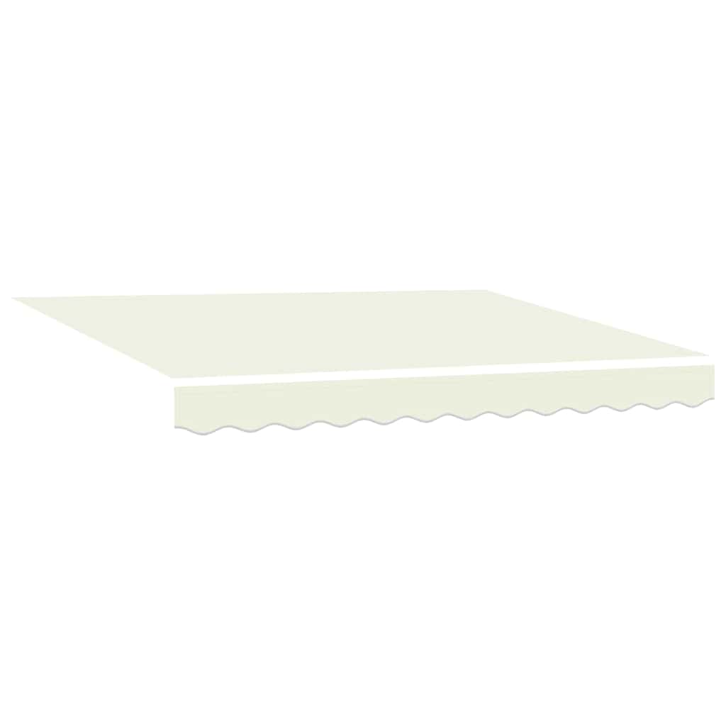 Cortina Retractabilă Crem 300 x 250 cm Material textil, Metal GartenMobel Dekor