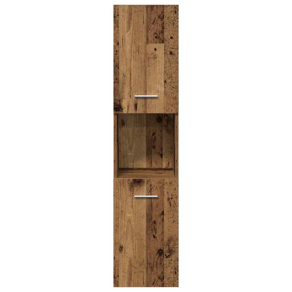 Set de Mobilă pentru Baie 4 pcs Lemn Vechi 41 x 38.5 x 46 cm GartenMobel Dekor
