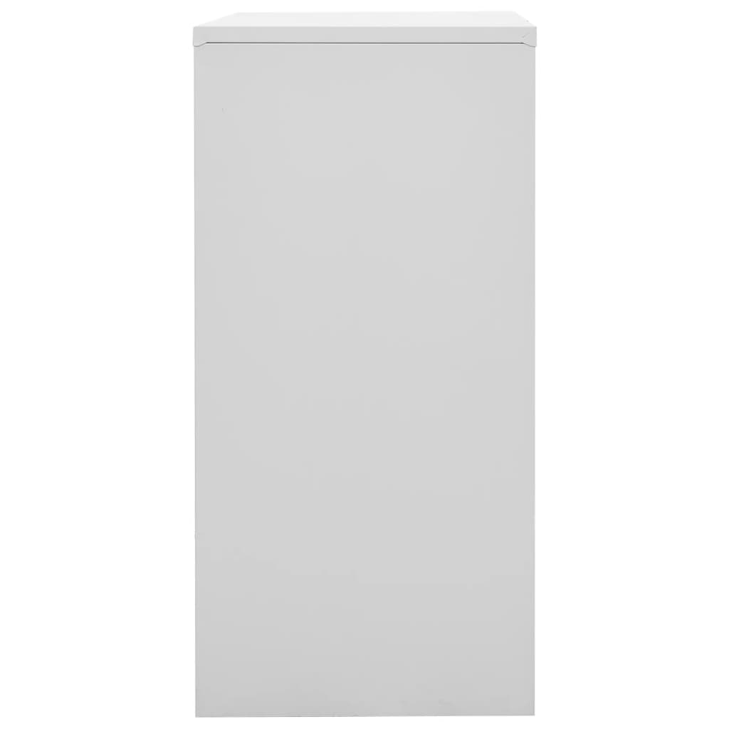 Dulapuri vestiar 5 buc. gri deschis și verde 90x45x92,5 cm oțel GartenMobel Dekor