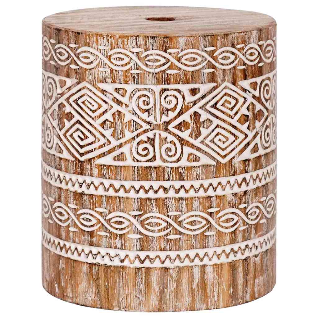 Parasol Balinez albastru 180-190 cm Bumbac, lemn masiv GartenMobel Dekor