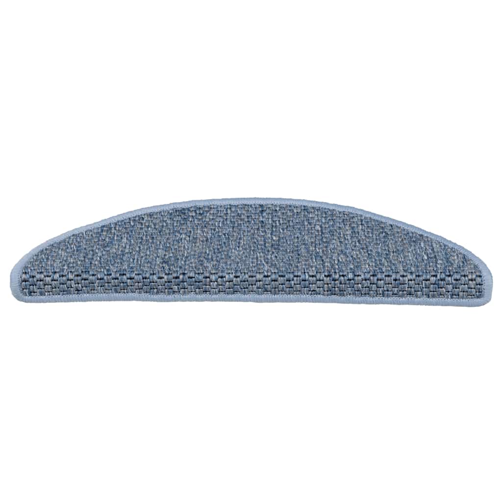 Covoraș scări autoadeziv 30 buc. albastru, 56x17x3 aspect sisal GartenMobel Dekor