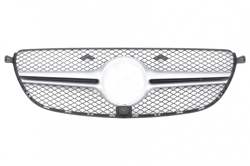 Grila Centrala Mercedes GLE SUV W166 GLE Coupe C292 (2015-2019) cu Bara GLE63 Performance AutoTuning