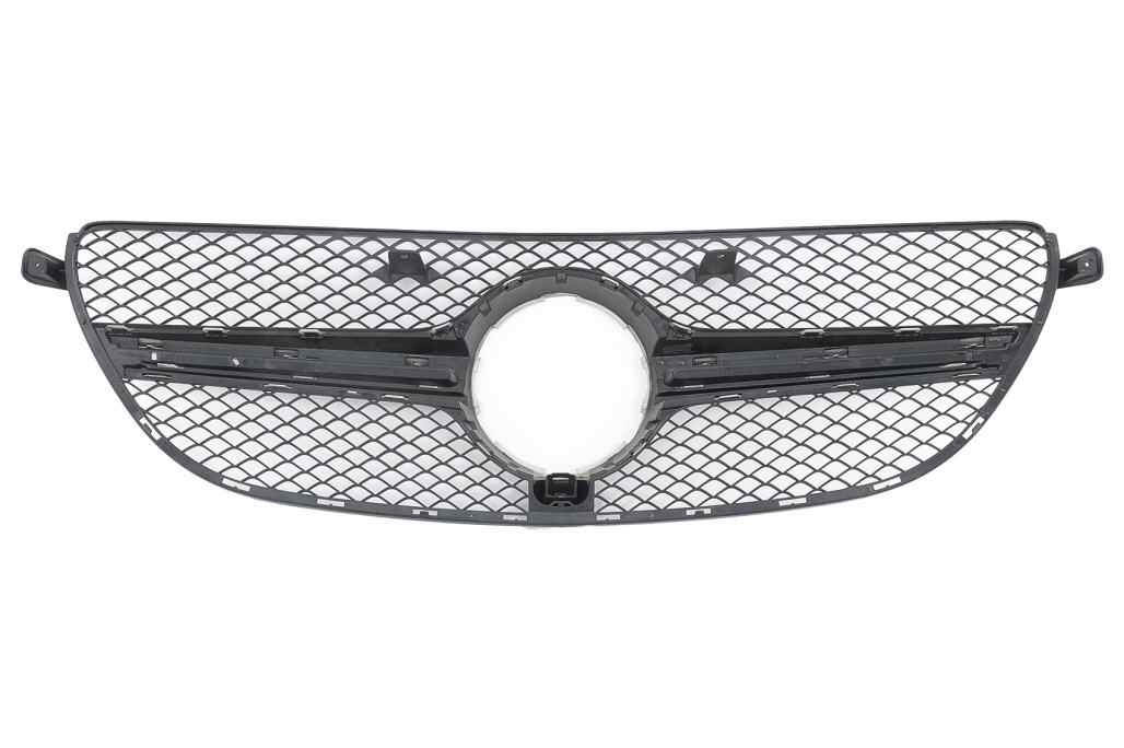 Grila Centrala Mercedes GLE SUV W166 GLE Coupe C292 (2015-2019) cu Bara GLE63 Performance AutoTuning