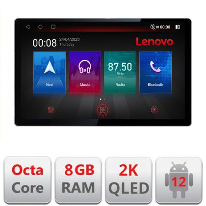 Navigatie dedicata Lenovo Honda FR-V 2004-2009 Ecran 2K QLED 13