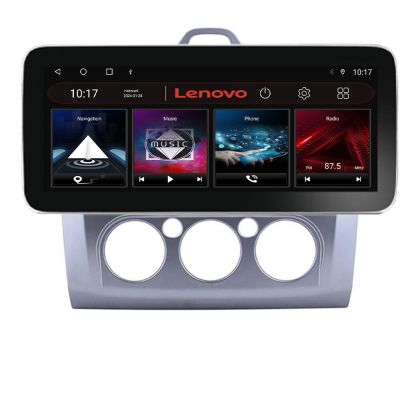 Navigatie Ford Focus clima manuala K-140-manual Lenovo PRO 8+256 12.3 inch qled android 4G DSP gps internet 32 CarStore Technology