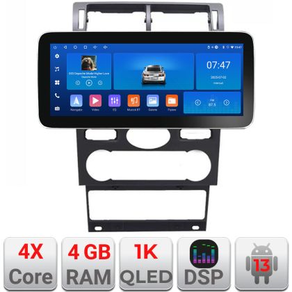 Navigatie Ford Mondeo 2004-2007 Edotec 4+64 12.3 inch Incell 1K android Wifi 5Ghz gps internet CarStore Technology