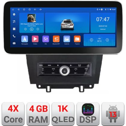 Navigatie Ford Mustang 2009-2014 Edotec 4+64 12.3 inch Incell 1K android Wifi 5Ghz gps internet CarStore Technology