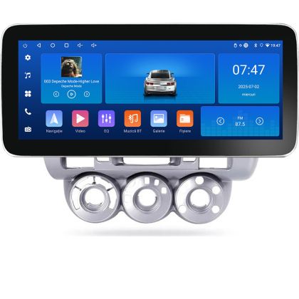 Navigatie Honda Fit Jazz 2004-2008 Edotec 4+64 12.3 inch Incell 1K android Wifi 5Ghz gps internet  Kit-jazz CarStore Technology