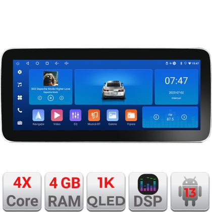 Navigatie Hummer H2 2008-2009 Edotec 4+64 12.3 inch Incell 1K android Wifi 5Ghz gps internet CarStore Technology