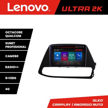 Navigatie Hyundai I30 2018-2021 Octa Core Android Radio Bluetooth GPS WIFI/4G DSP 2K 8+128GB 360 Toslink CarStore Technology