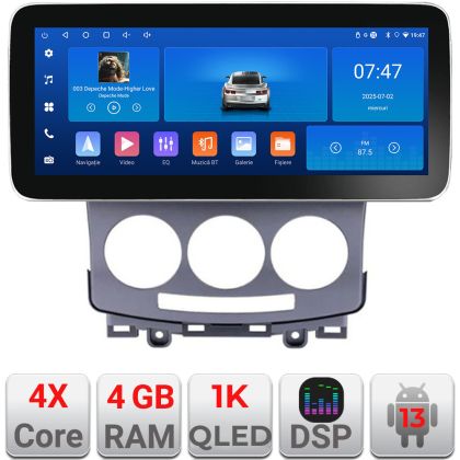 Navigatie Mazda 5 2005-2010 K-MZ22 Edotec 4+64 12.3 inch Incell 1K android Wifi 5Ghz gps internet  Cor CarStore Technology