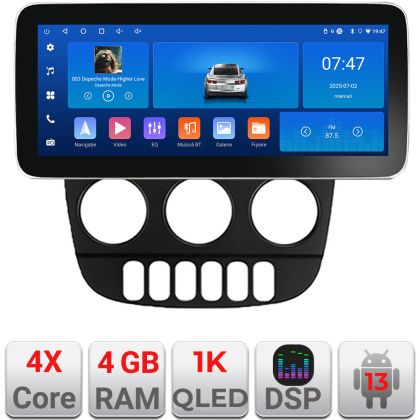 Navigatie Mercedes ML W163 1998-2005 Edotec 4+64 12.3 inch Incell 1K android Wifi 5Ghz gps internet  Kit-i20-2012 CarStore Technology