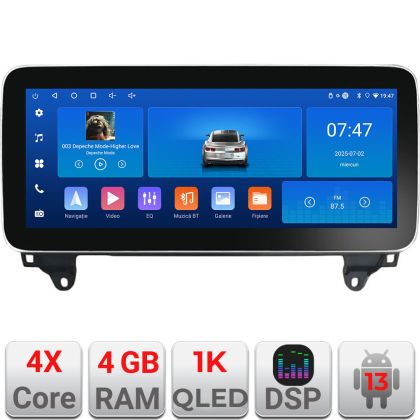 Navigatie Mercedes ML W166 NTG4.5 K-W166 Edotec 4+64 12.3 inch Incell 1K android Wifi 5Ghz gps internet CarStore Technology