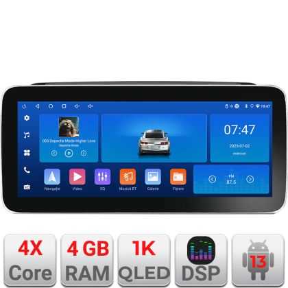 Navigatie Skoda Rapid Seat Toledo 2013+ Edotec 4+64 12.3 inch Incell 1K android Wifi 5Ghz gps internet  Kit-rapid v1 CarStore Technology