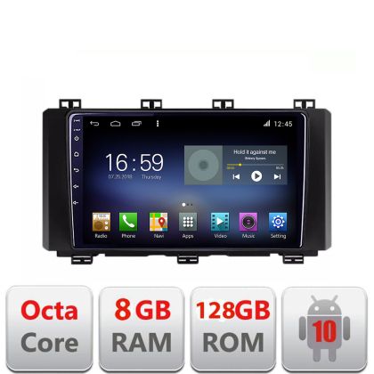 Navigatie Toyota Auris 2013-2018 Octa Core cu Android Radio Bluetooth Internet GPS WIFI DSP 8+128GB 4G CarStore Technology
