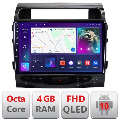 Navigatie Toyota Landcruiser J150 2010-2018 Android Ecran QLED octa core 4+64 carplay android auto CarStore Technology