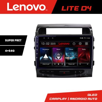 Navigatie Toyota Landcruiser J150 2010-2018 Lenovo 8 core 4+64 GB Android Waze USB Navigatie Internet Youtube Radio CarStore Technology