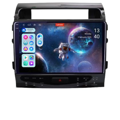 Navigatie Toyota Landcruiser J150 2010-2018 Lenovo 8 core QLED 2K 12+256 360 Android Waze USB Navigatie Internet Youtube Radio CarStore Technology