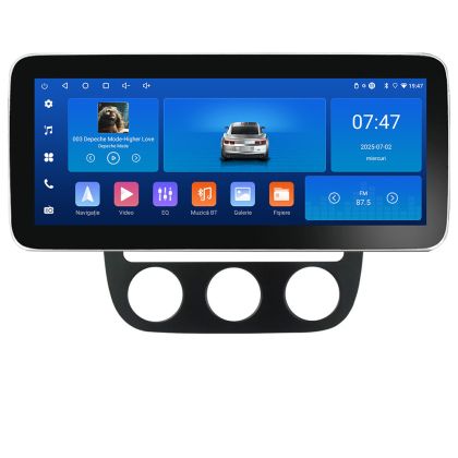Navigatie VW Golf 5 2004-2010 clima automatica Edotec 4+64 12.3 inch Incell 1K android Wifi 5Ghz gps internet  KIT-golf5-automatic CarStore Technology