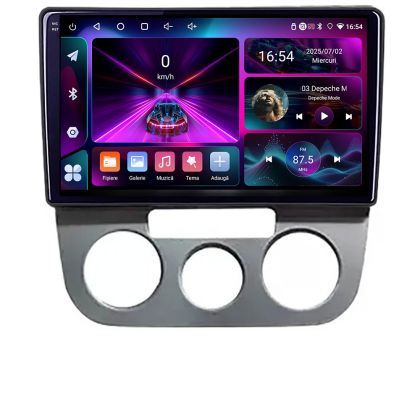 Navigatie VW Golf 5 2004-2010 clima manuala Android radio gps internet 4+64 InCell Display 1K KIT-golf5-manual+EDT-E210-RK CarStore Technology