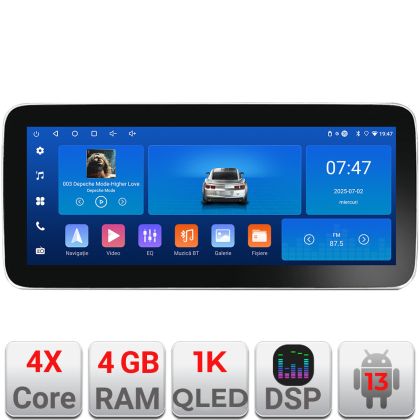 Navigatie BMW Seria 3 E90 K-095 Edotec 4+64 12.3 inch Incell 1K android Wifi 5Ghz gps internet CarStore Technology