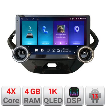 Navigatie Ford KA 2015-2020 Edotec  4+64 10.5 inch Incell 1K android Wifi 5Ghz gps internet  KIT-kamiq CarStore Technology