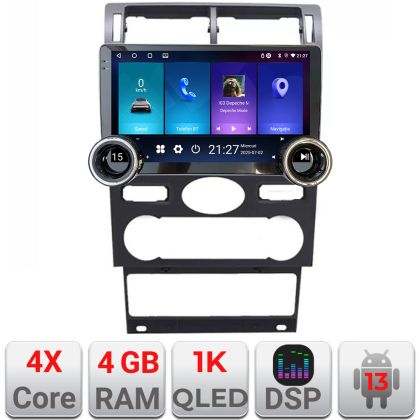 Navigatie Ford Mondeo 2004-2007 Edotec  4+64 10.5 inch Incell 1K android Wifi 5Ghz gps internet CarStore Technology
