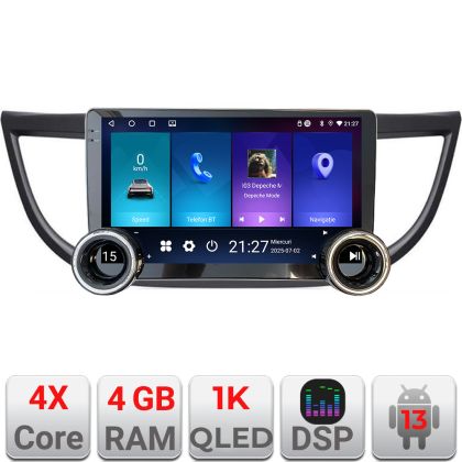 Navigatie Honda CRV 2012-2016 Kit-469 Edotec  4+64 10.5 inch Incell 1K android Wifi 5Ghz gps internet  C CarStore Technology