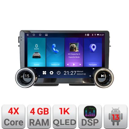 Navigatie Honda HR-V 2013-2018 Edotec  4+64 10.5 inch Incell 1K android Wifi 5Ghz gps internet  Kit-hr-v CarStore Technology