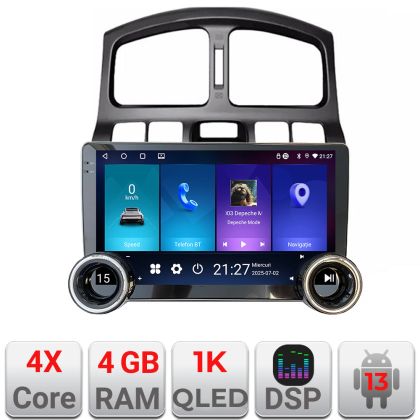 Navigatie Hyundai Santa Fe 2000-2006 Edotec  4+64 10.5 inch Incell 1K android Wifi 5Ghz gps internet  C CarStore Technology