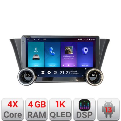 Navigatie Iveco Daily 2019- Edotec  4+64 10.5 inch Incell 1K android Wifi 5Ghz gps internet CarStore Technology