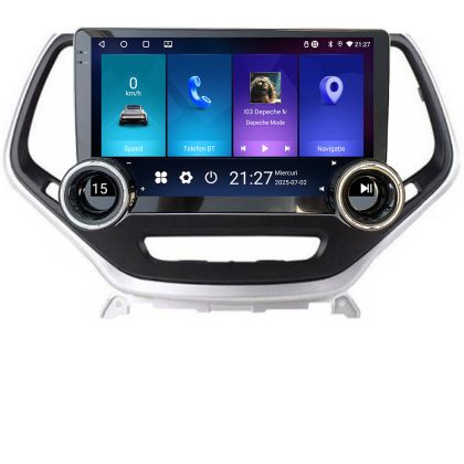 Navigatie Jeep Cherokee 2014-2019 Manual Kit-248 Edotec  4+64 10.5 inch Incell 1K android Wifi 5Ghz gps internet 32 CarStore Technology