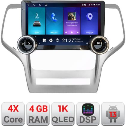 Navigatie Jeep Gran Cherokee 2011-2013 Kit-grche Edotec  4+64 10.5 inch Incell 1K android Wifi 5Ghz gps internet 32 CarStore Technology