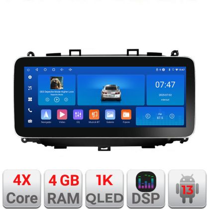 Navigatie Kia Carens 2013-2018 K-2023 Edotec 4+64 12.3 inch Incell 1K android Wifi 5Ghz gps internet CarStore Technology