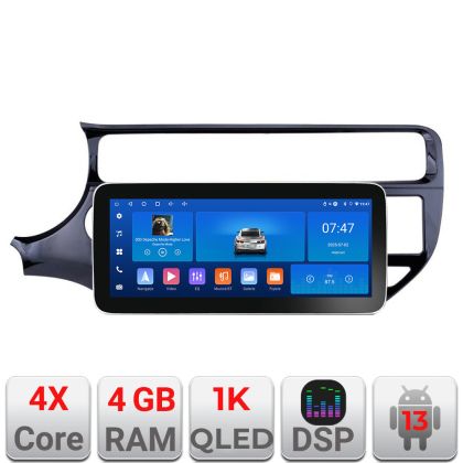 Navigatie Kia Rio K-504 Edotec 4+64 12.3 inch Incell 1K android Wifi 5Ghz gps internet CarStore Technology