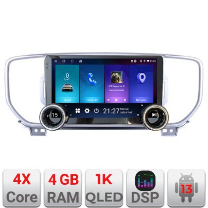 Navigatie Kia Sportage 2016 Kit-576 Edotec  4+64 10.5 inch Incell 1K android Wifi 5Ghz gps internet CarStore Technology