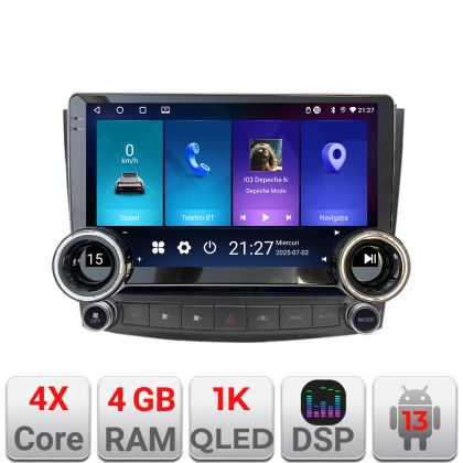 Navigatie Lexus IS 2005-2011 Kit- IS Edotec  4+64 10.5 inch Incell 1K android Wifi 5Ghz gps internet  C CarStore Technology