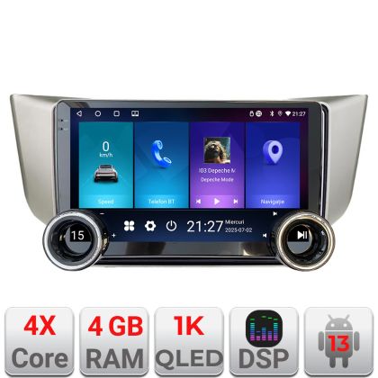 Navigatie Lexus RX 2003-2009 Kit- rx-03 Edotec  4+64 10.5 inch Incell 1K android Wifi 5Ghz gps internet CarStore Technology