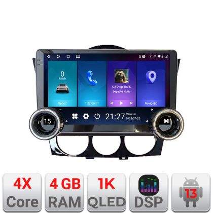 Navigatie Mazda RX8 2008-2011 Edotec  4+64 10.5 inch Incell 1K android Wifi 5Ghz gps internet CarStore Technology