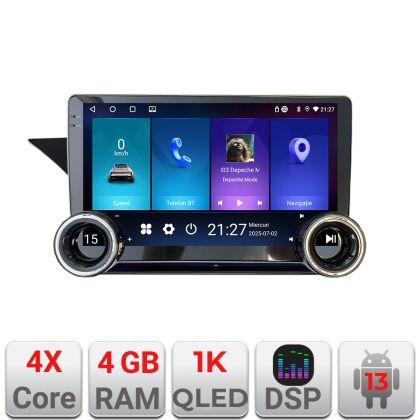 Navigatie Mercedes GLK 2012-2015 NTG4.5 Kit-GLK Edotec  4+64 10.5 inch Incell 1K android Wifi 5Ghz gps internet CarStore Technology