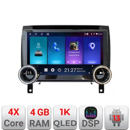 Navigatie Mercedes SLK 2004-2011 Kit-SLK Edotec  4+64 10.5 inch Incell 1K android Wifi 5Ghz gps internet CarStore Technology