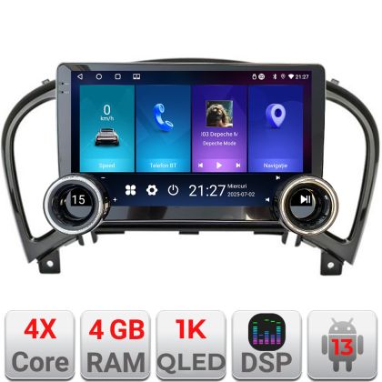Navigatie Nissan Juke 2010-2015 Kit-JUKE Edotec  4+64 10.5 inch Incell 1K android Wifi 5Ghz gps internet CarStore Technology