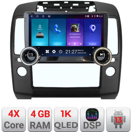 Navigatie Nissan Navara Pathfinder 2005-2010 Kit-nav5 Edotec  4+64 10.5 inch Incell 1K android Wifi 5Ghz gps internet CarStore Technology