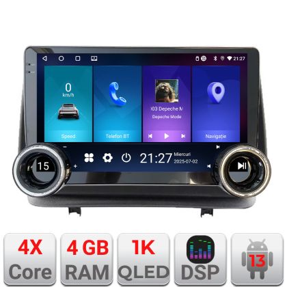 Navigatie Renault Clio 3 2005-2013 Edotec  4+64 10.5 inch Incell 1K android Wifi 5Ghz gps internet  Co CarStore Technology