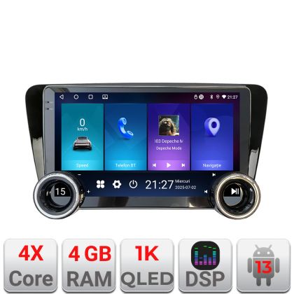 Navigatie Skoda Rapid Seat Toledo 2013+ Edotec  4+64 10.5 inch Incell 1K android Wifi 5Ghz gps internet  Kit-rapid v1 CarStore Technology