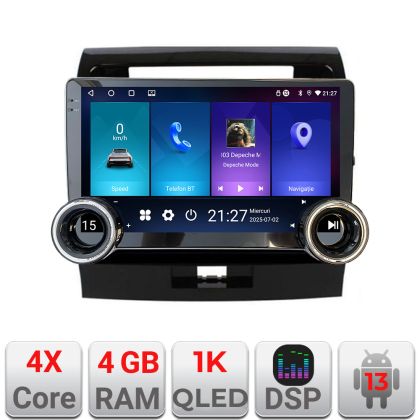 Navigatie TOYOTA Land Cruiser L200 Kit-381 Edotec  4+64 10.5 inch Incell 1K android Wifi 5Ghz gps internet CarStore Technology