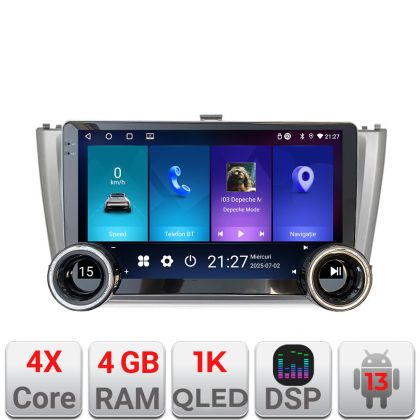 Navigatie Toyota Avensis 2009-2015 Kit-TY12 Edotec  4+64 10.5 inch Incell 1K android Wifi 5Ghz gps internet  Q CarStore Technology